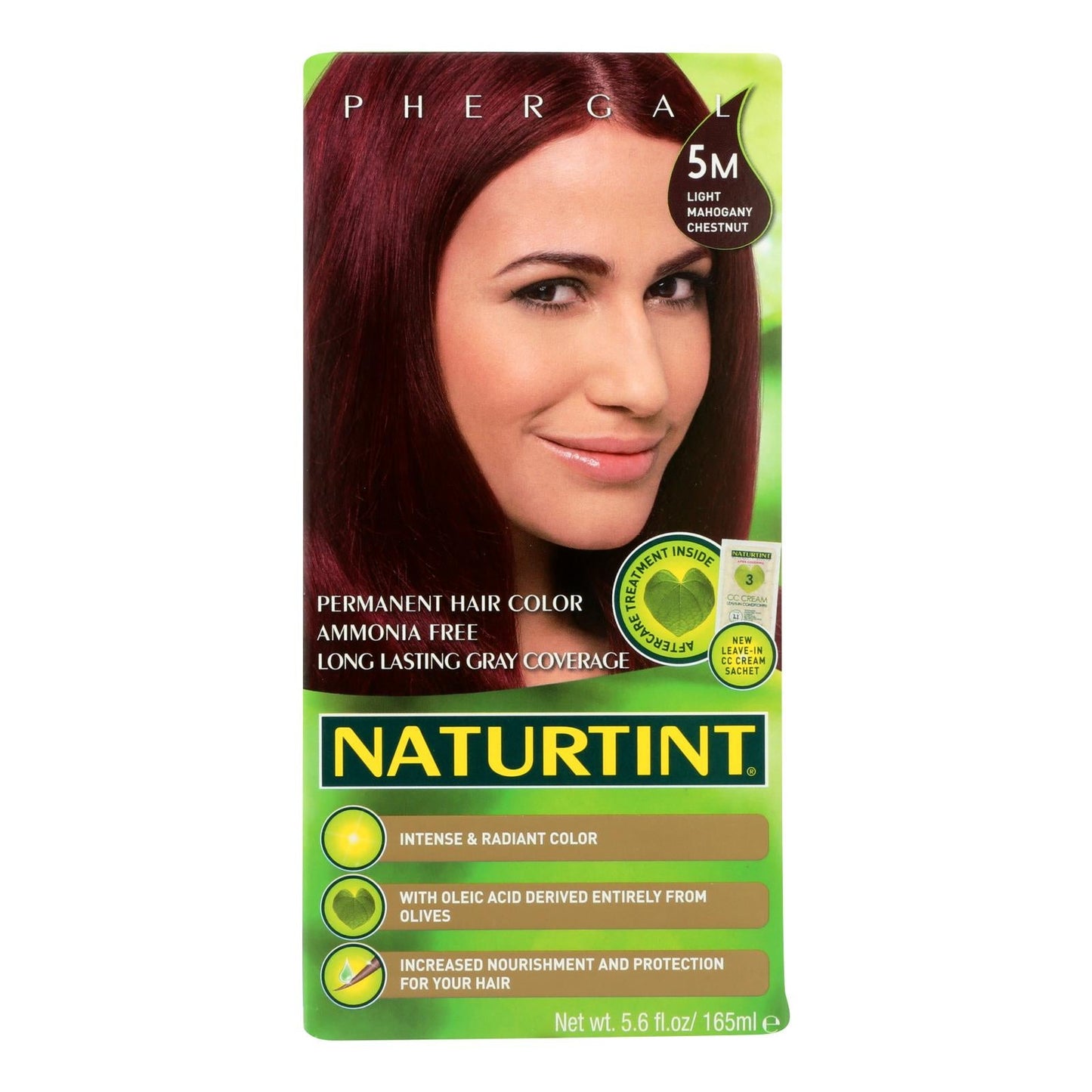 Naturtint Hair Color - Permanent - 5m - Light Mahogany Chestnut  - Pack of 2