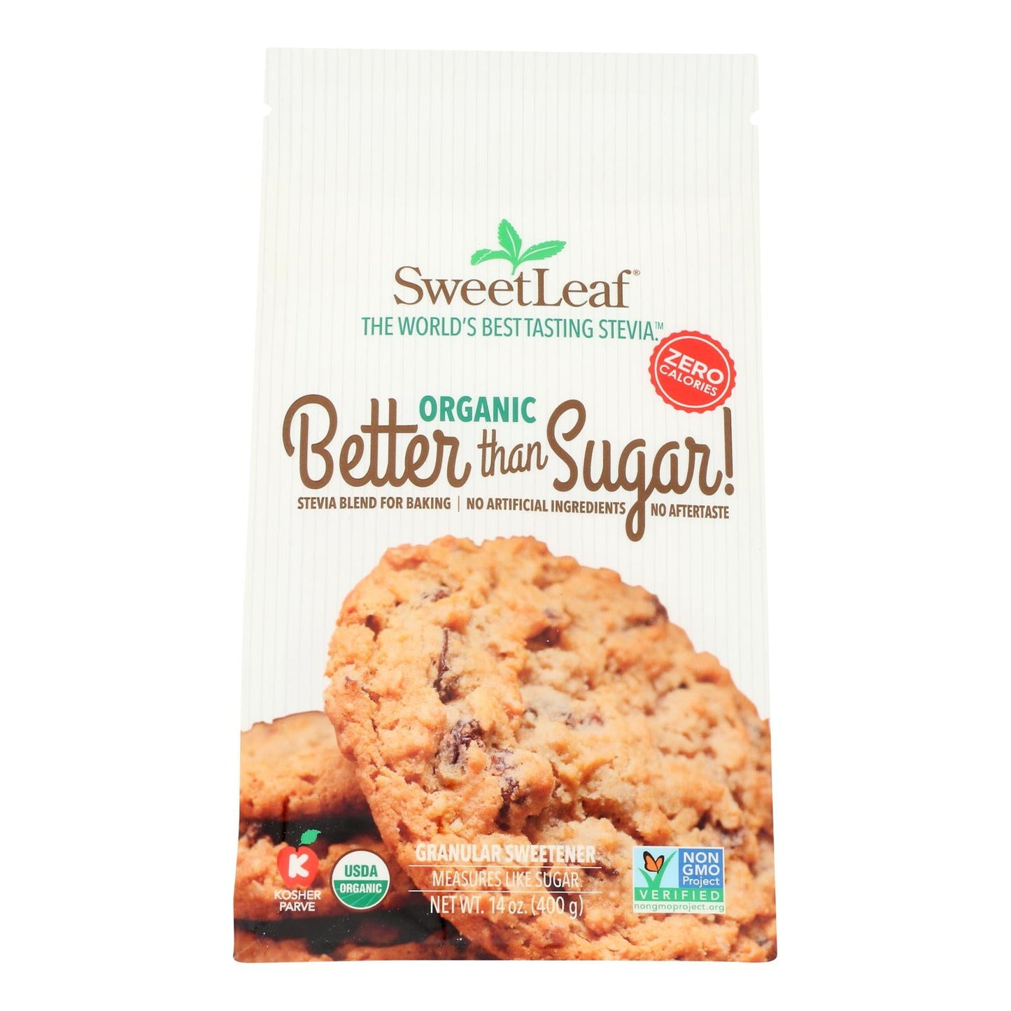 Sweet Leaf Stevia Baking Granules - 14 Oz. - Natural Sweetener for Baking and Cooking