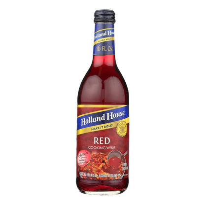 Holland House Red Cooking Wine, 16 Oz. (Case of 12)