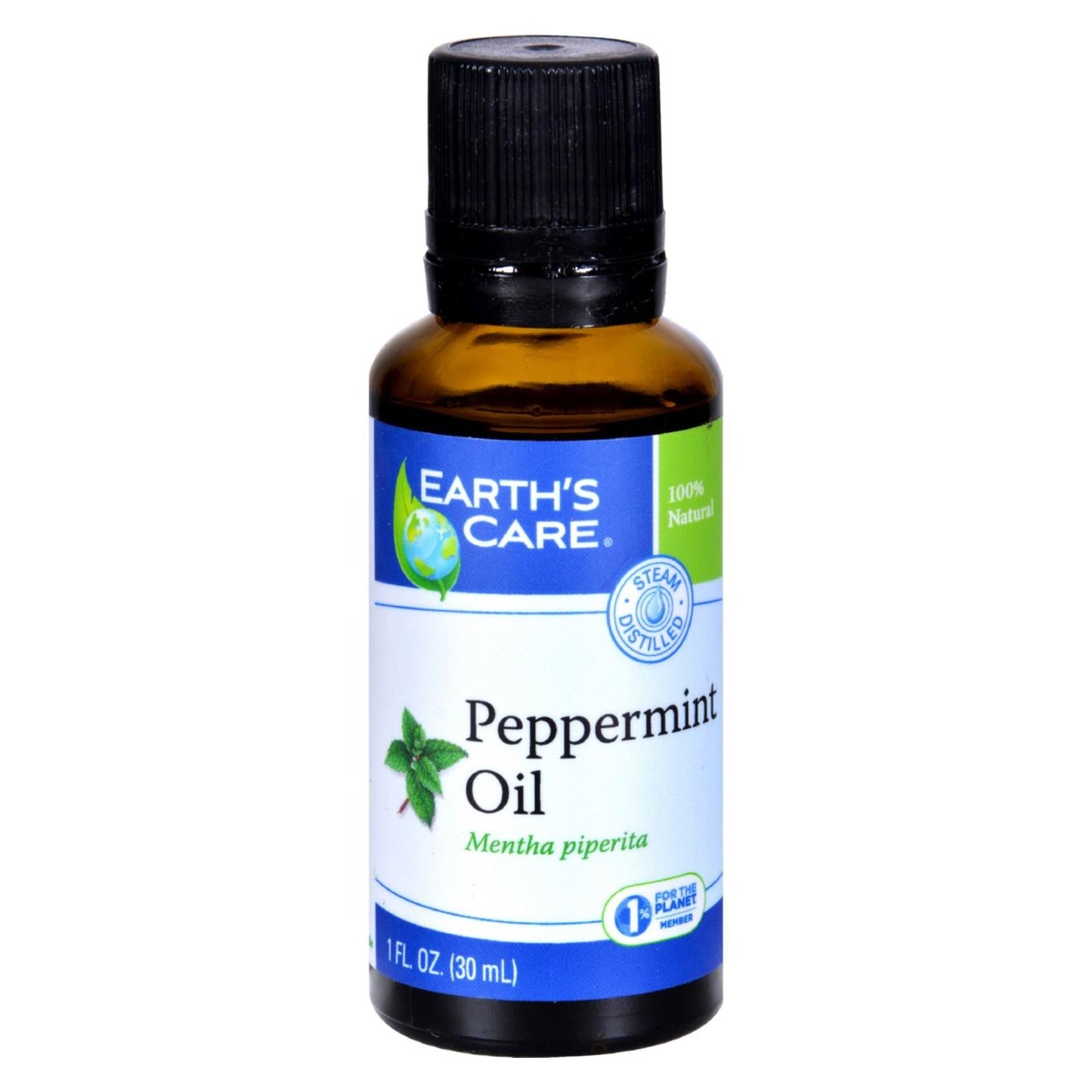 Earth's Care 100% Pure Natr Peppermint Essential Oil, 1 Fl Oz