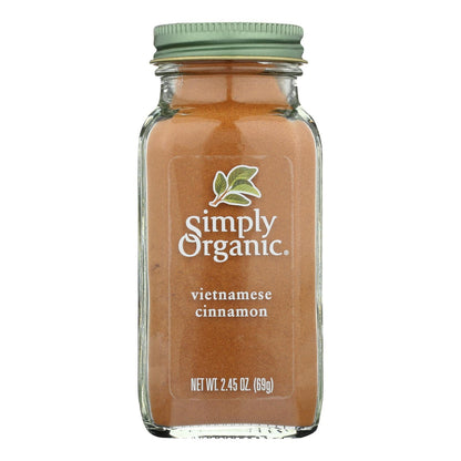 Simply Organic Ground Ceylon Cinnamon, 2.45 Oz., 6-Pack