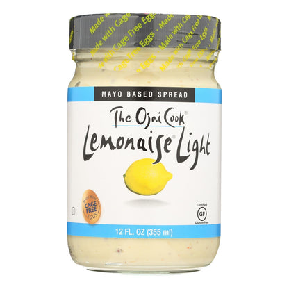 Ojai Cook All Natural Light Lemonaise Mayo (6-Pack, 12 Oz.)