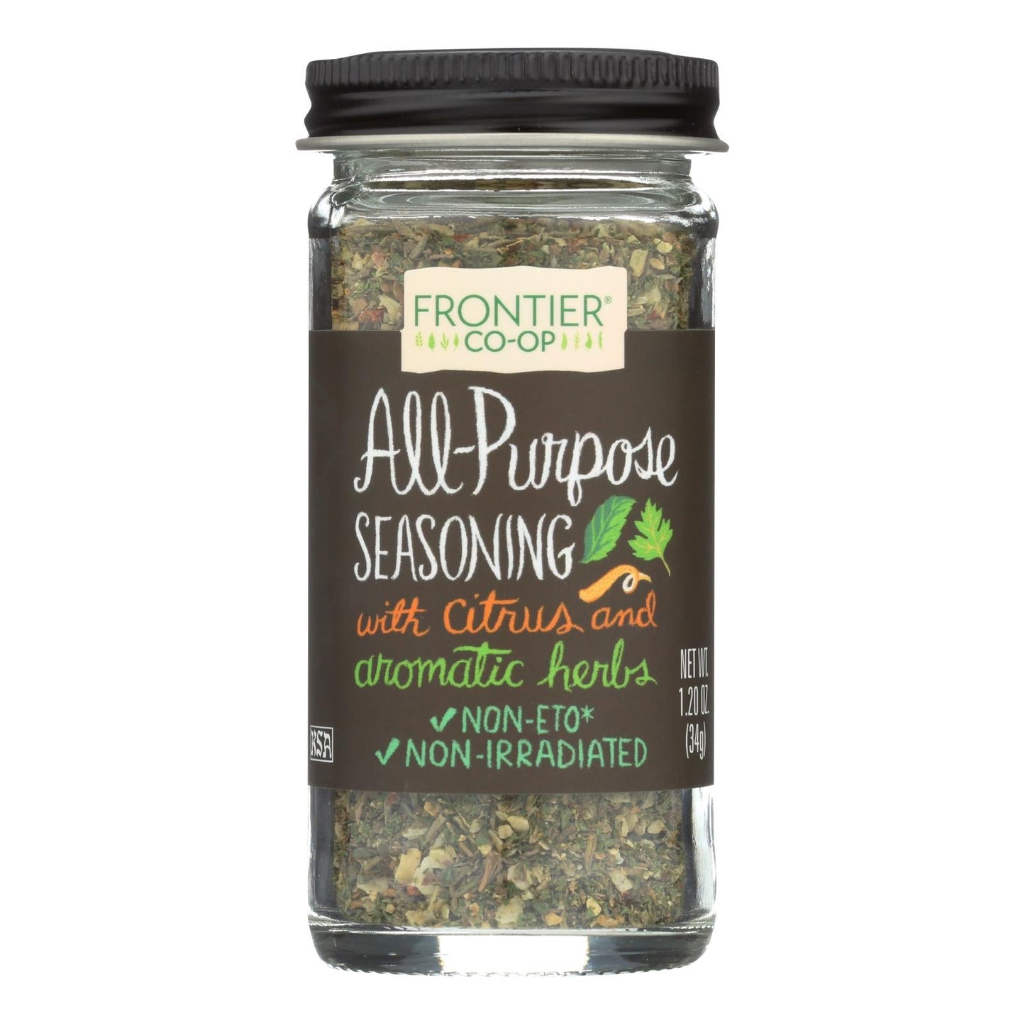 Frontier Herb All-Purpose Seasoning - Infuses Flavor into Every Dish - 1.2 Oz