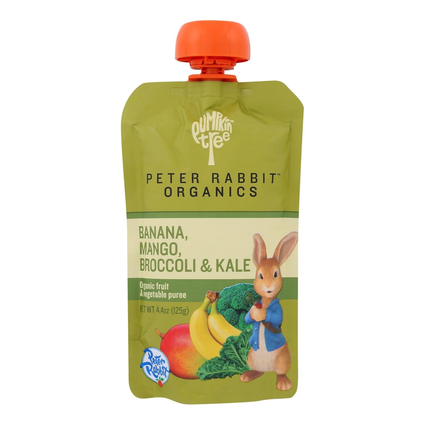 Peter Rabbit Organics Veggie Snacks - Kale, Broccoli, Mango & Banana (Pack of 10 - 4.4 Oz.)