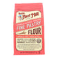 Bob's Red Mill 5 lb. Unbleached White Fine Pastry Flour for Baking (Case of 4)