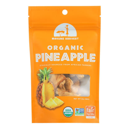 Mavuno Harvest Gluten-Free Dried Pineapple Slices (6-Pack) 2 Oz.