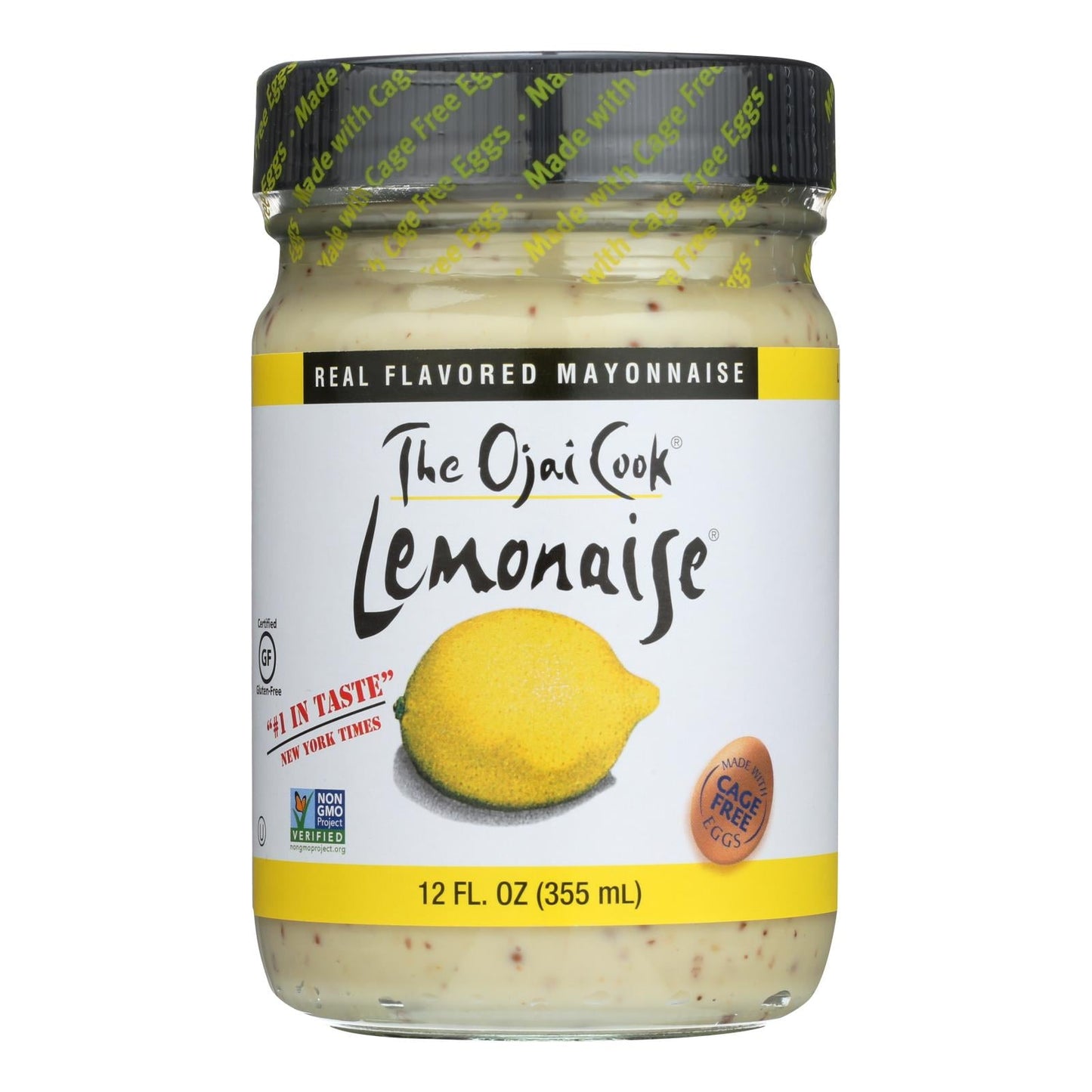 Ojai Cook All Natural Lemonaise, 12 Oz. (Pack of 6)