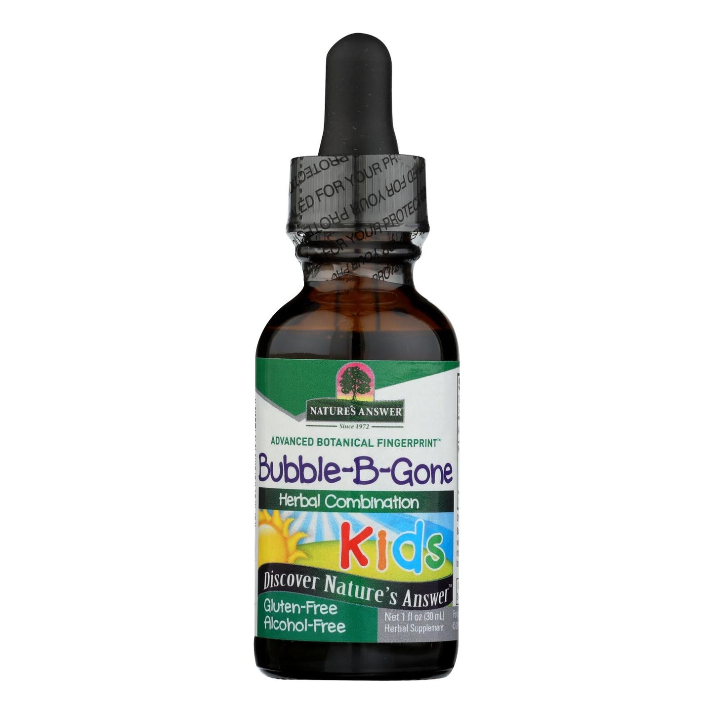 Nature's Answer Bubble-b-Gone Supplement, Effective Gas Relief, 1 Fl Oz