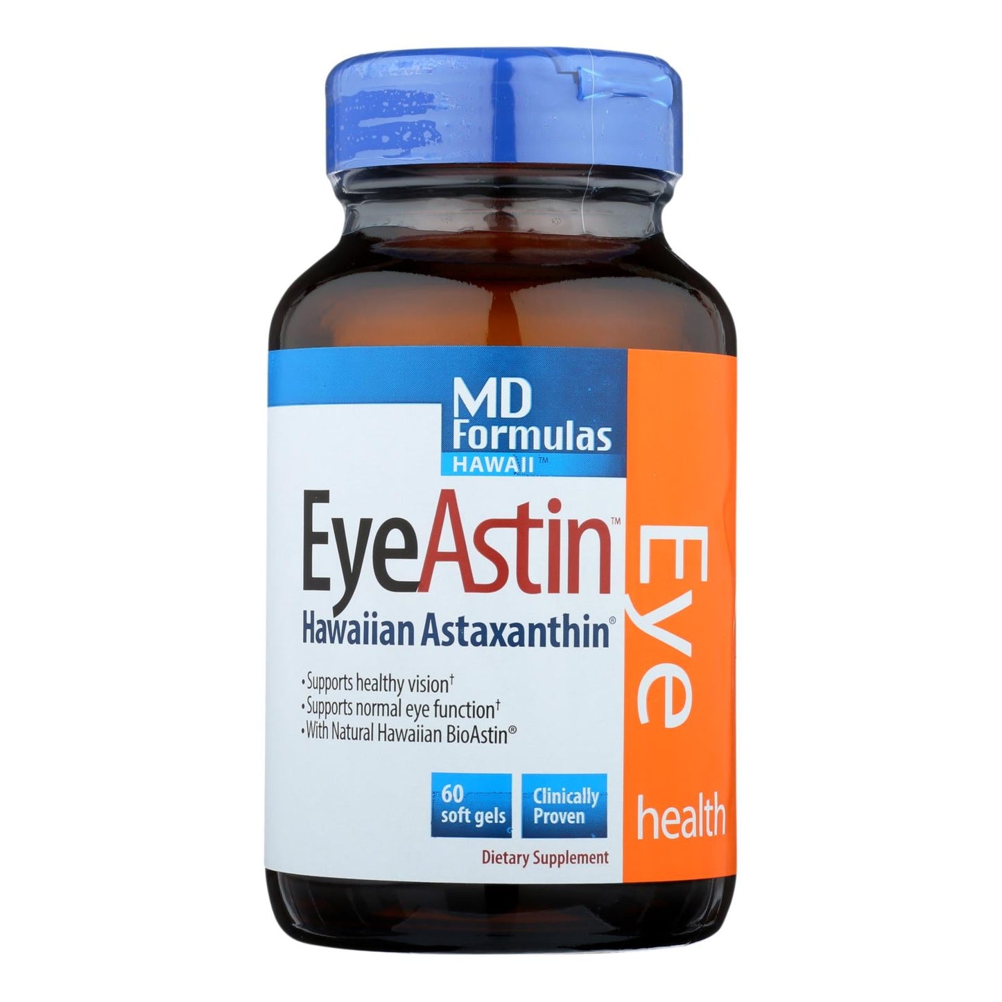 Nutrex Hawaii Eyeastin Vegetarian Softgels (Pack of 60)