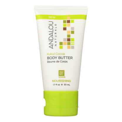 Andalou Naturals Kukui Cocoa Nourishing Lotion, 6-Pack of 1.7oz Bottles