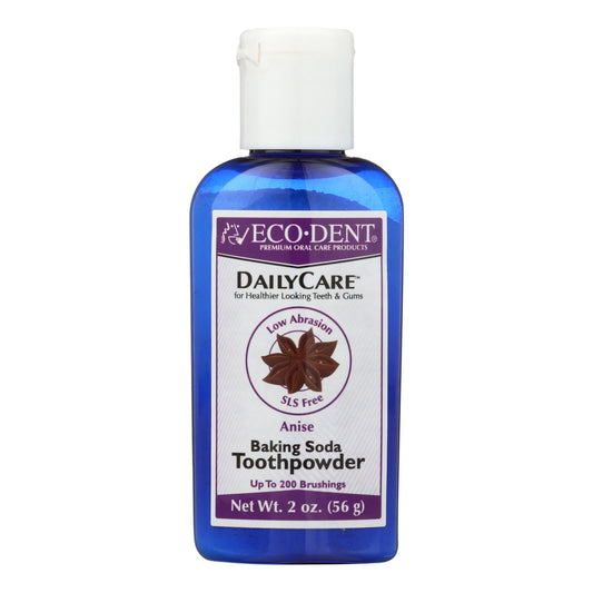 Eco-Dent Daily Care Anise Toothpowder - 2 Oz.
