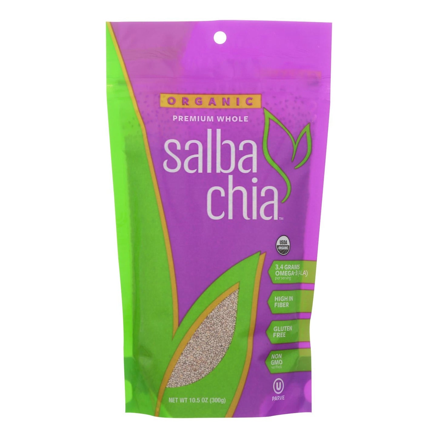Salba Smart Premium Whole Chia Seeds - 10.5 Oz.