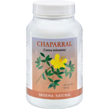 Arizona Natural Chaparral, 500 mg, 180 Capsules