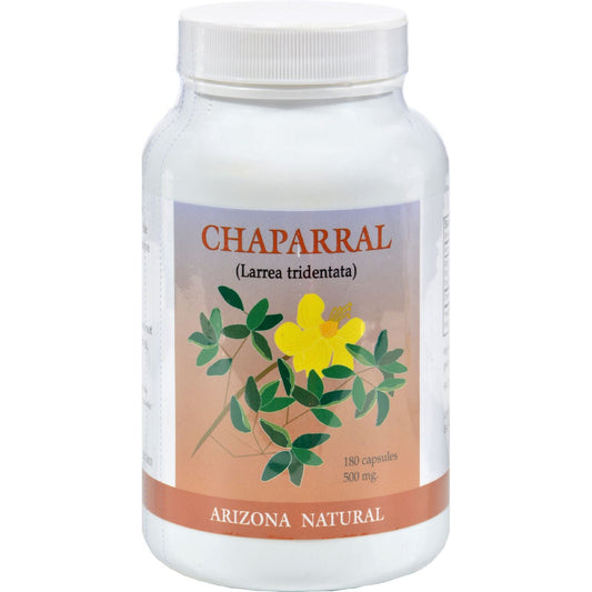Arizona Natural Chaparral, 500 mg, 180 Capsules