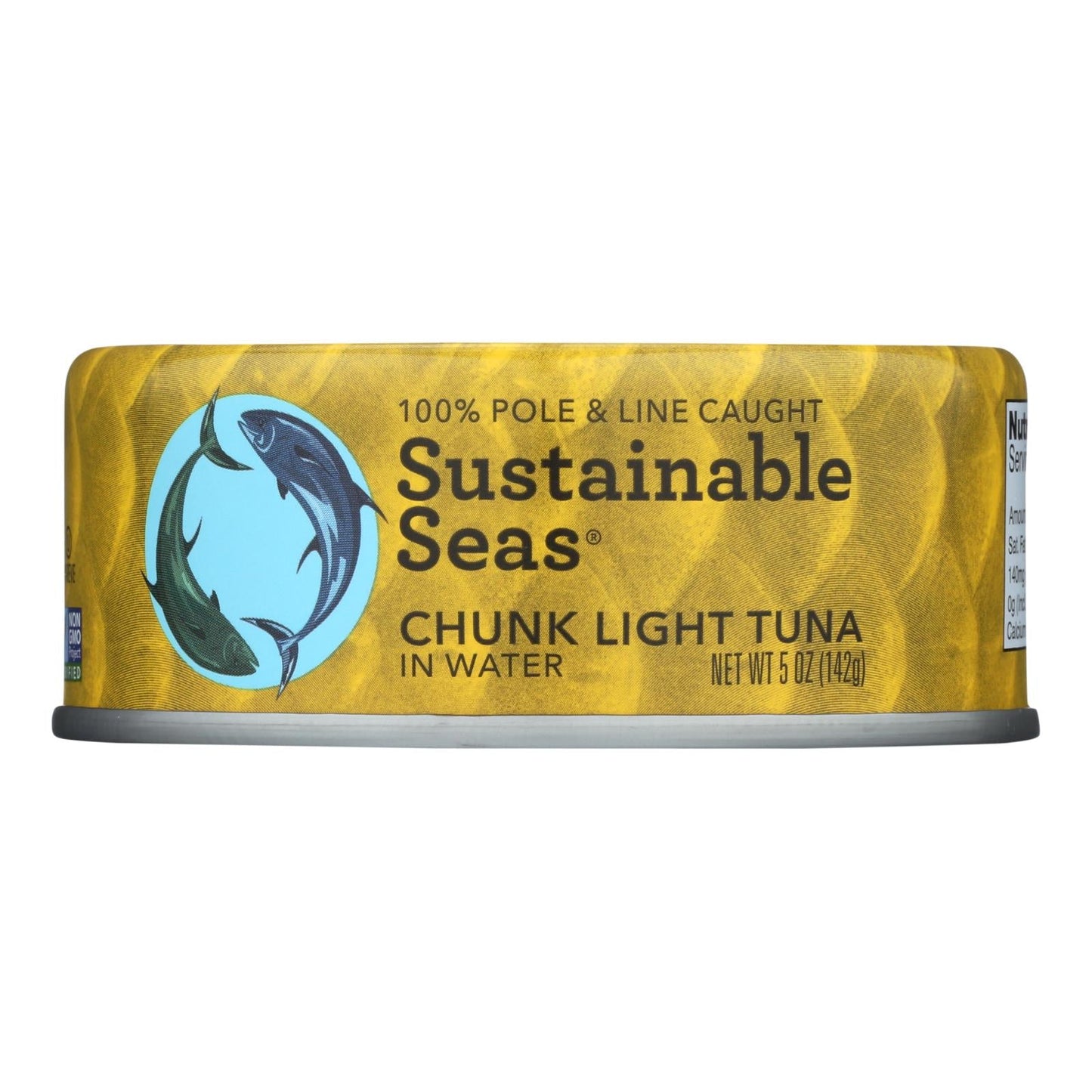 Sustainable Seas Tuna Chunk Light in Water - 60 Oz. Can (Pack of 12)