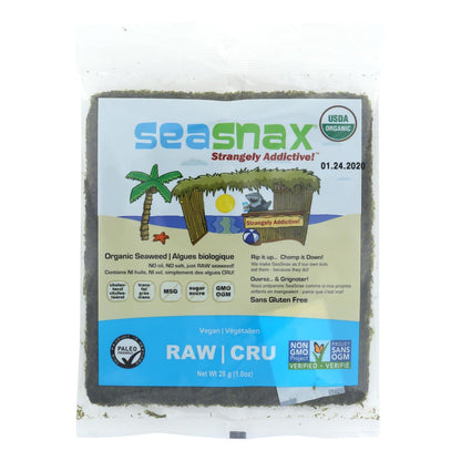 Seasnax Original 1 Oz. Seaweed Snack, 16-Pack