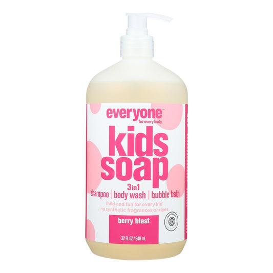 Everyone 3-in-1 Kids Berry Blast Soap, 32 Fl Oz