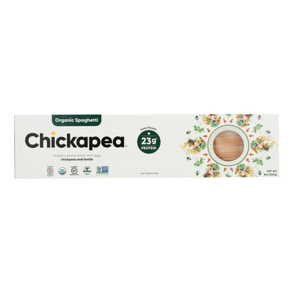 Chickapea Organic Chickpea Spaghetti Pasta, 8 oz, Pack of 6