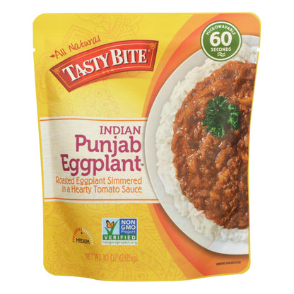 Tasty Bite, Punjabi Eggplant Entree, Authentic Indian Cuisine, 6 Pack, 10 oz. Each