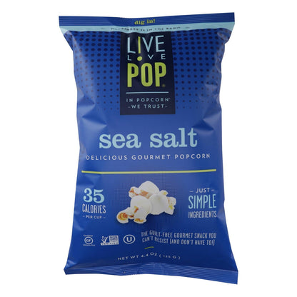 Live Love Pop Gourmet Popcorn, 12 Pack of 4.4oz Bags
