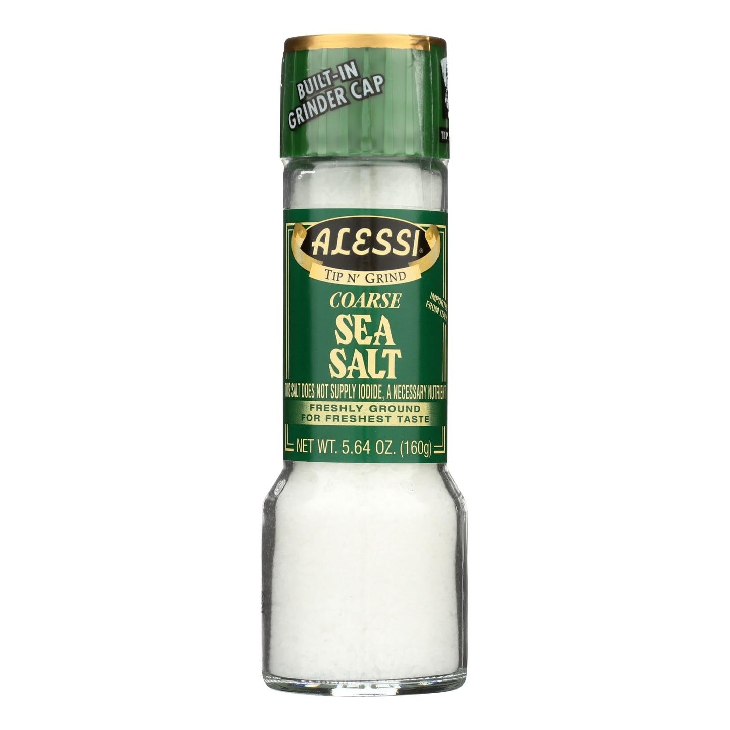 Alessi Grinder Coarse Sea Salt, 5.64 oz