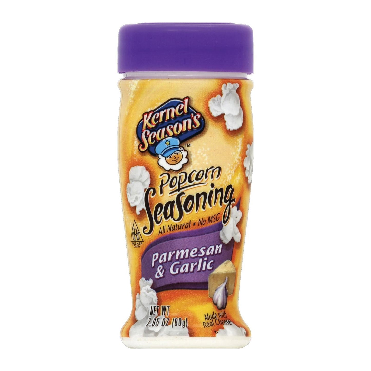 Kernel Seasons Gourmet Popcorn Seasoning - Parmesan Garlic, 2.85 Oz. Pack of 6