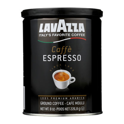 Lavazza Ground Coffee Espresso ( 8 Oz., Pack of 12)