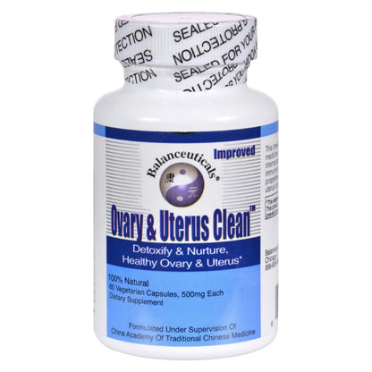 Balanceuticals Ovary & Uterus Clean, 60 Capsules, 500 mg
