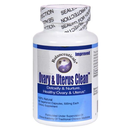 Balanceuticals Ovary & Uterus Clean, 60 Capsules, 500 mg