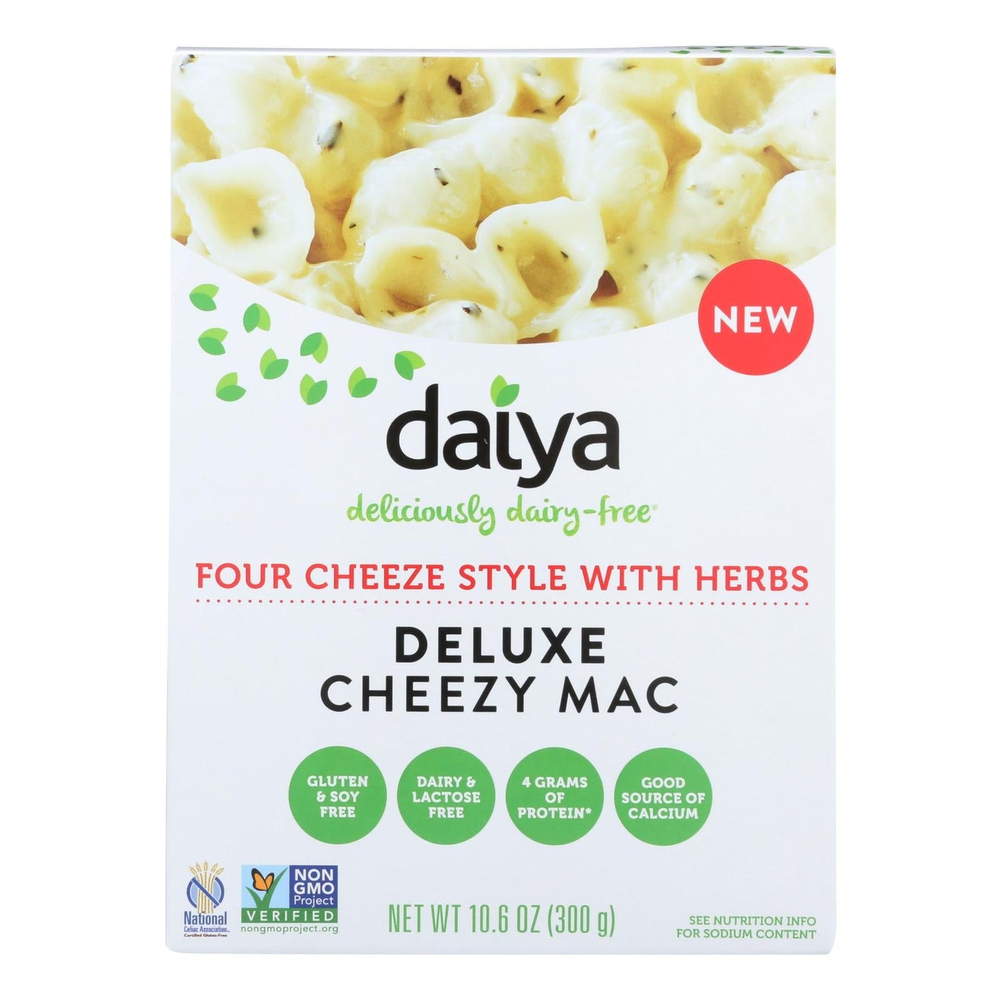 Daiya Foods Cheezy Mac Four Cheese with Herbs (Pack of 8) - 10.6 Oz.