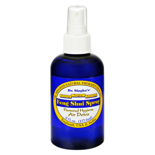 Dr. Singha's Feng Shui Air Detox Spray - 6 Pack, 6 Fl Oz