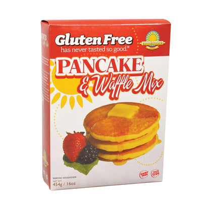 Kinnikinnick Gluten-Free Indulgent Pancake & Waffle Mix 16 Oz. Pack of 6
