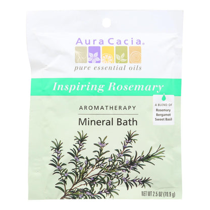 Aura Cacia Aromatherapy Mineral Bath Inspiration - 2.5 Oz (Pack of 6)