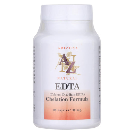 Arizona Natural Resource Calcium Disodium EDTA, 600mg, 100 Capsules
