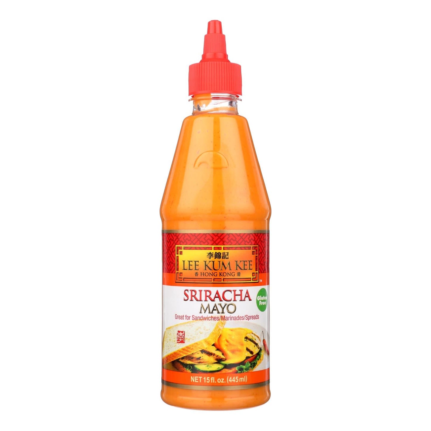 Lee Kum Kee Sriracha Mayonnaise, 15 Fl Oz., Pack of 6