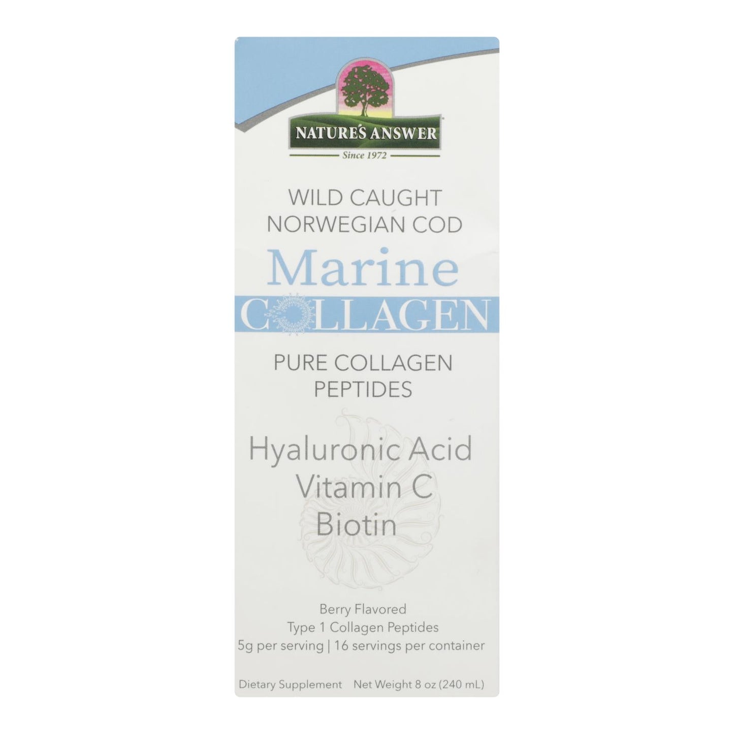 Nature's Answer Collagen Marine, 8 Oz.