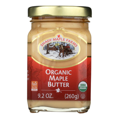 Shady Maple Farms Organic Maple Butter, 8 Pack of 9.2 Oz. Jars