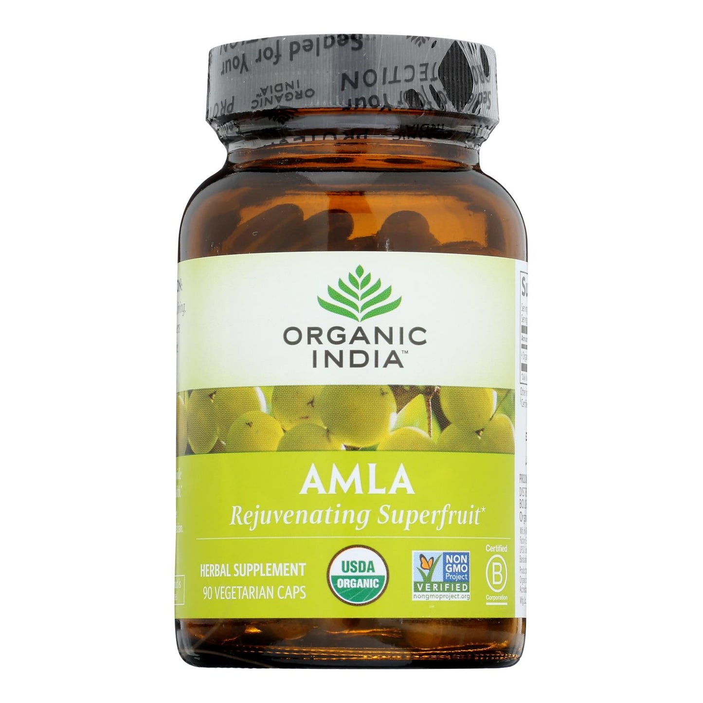 Organic India Amla - 90 Vegetarian Capsules