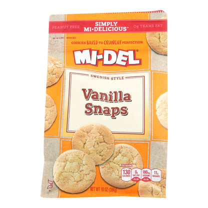 Midel Vanilla Snaps, 10 Oz., 8 Pack