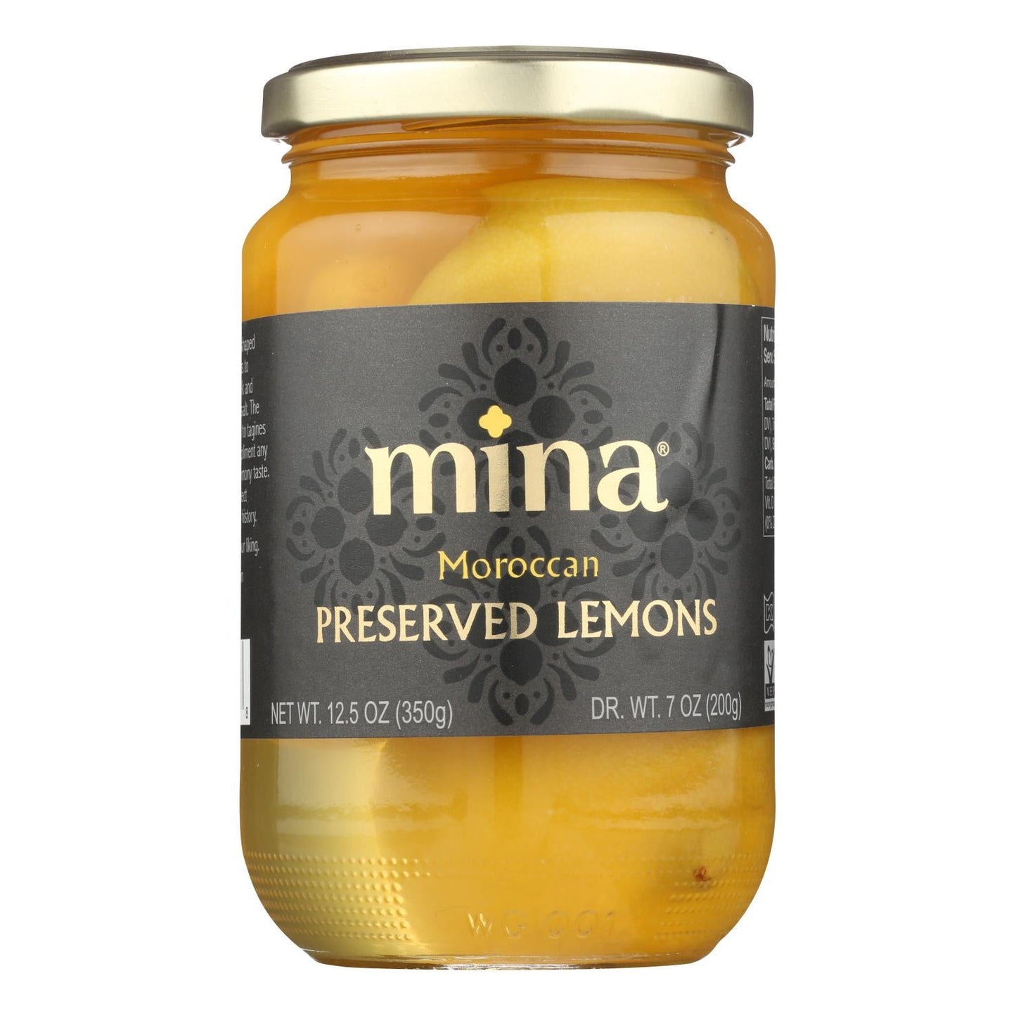 Mina Preserved Lemons: Elevate Your Culinary Creations with Authentic Mediterranean Flavor (Pack of 6 - 12.5 Oz.)