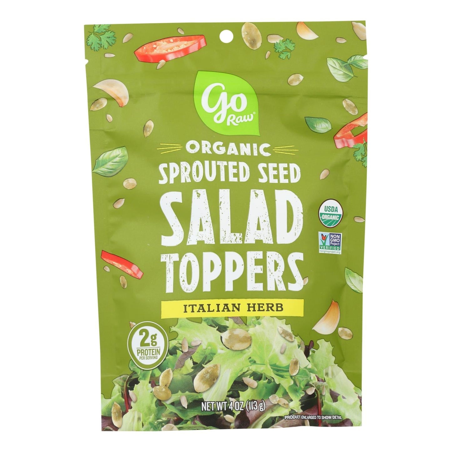 GoRaw Sprouted Herbal Trail Mix (10 Pack x 4 Oz.)