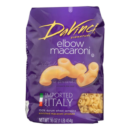 Davinci Elbow Macaroni Pasta, 12-Pack (1 Lb. Each)