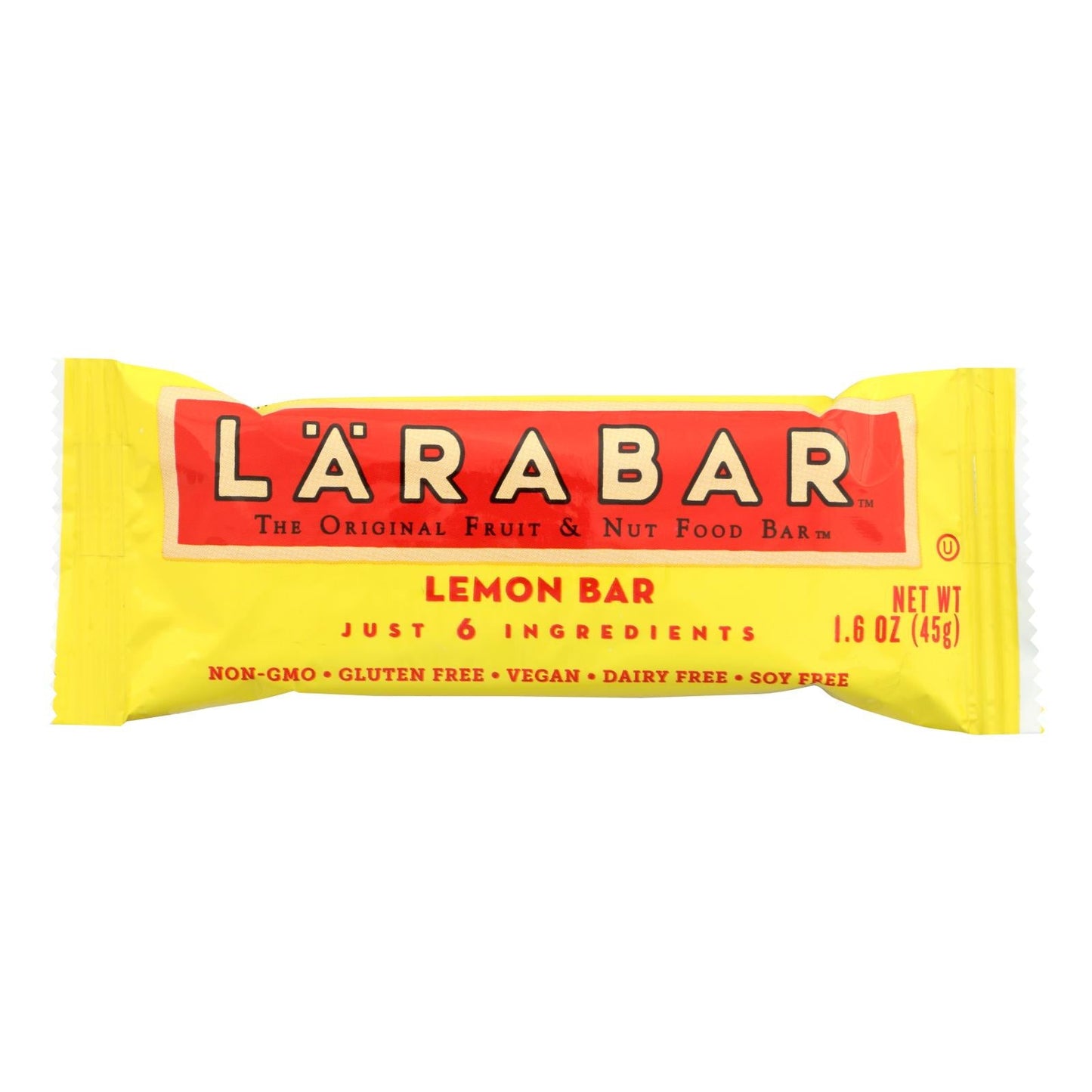 Larabar Lemon Fruit & Nut Energy Bar - 16 Pack, 1.6 Oz. Each