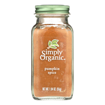 Simply Organic Pumpkin Spice Seasoning (Pack of 6) - 1.94 Oz.