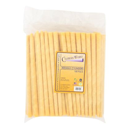 Beeswax Cylinders (Pack of 100)