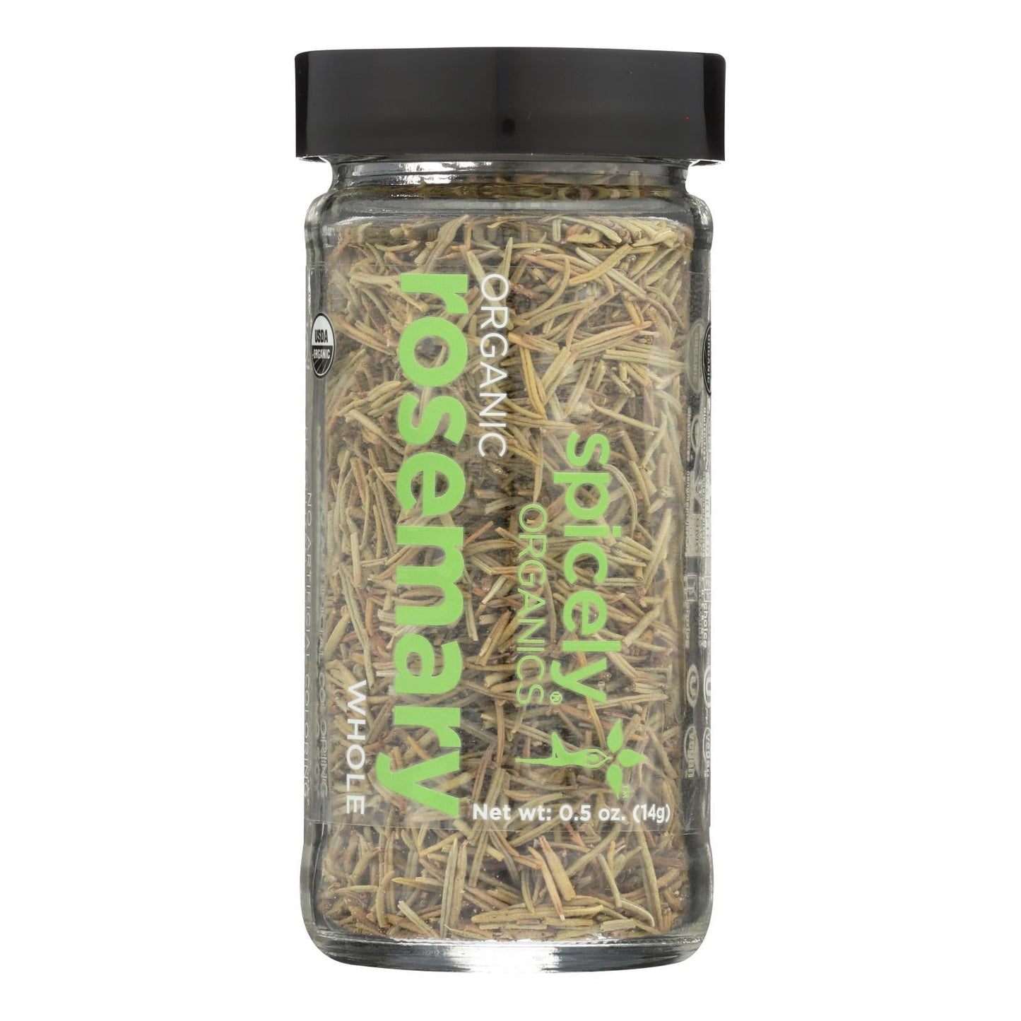 Spicely Organics Organic Rosemary Whole Leaf, 3-Pack (Each 0.5 Oz.)