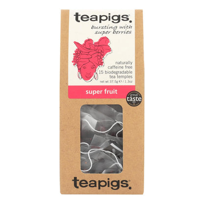 Teapigs Super Fruits Super Berry Burst 90 Teabags (6 boxes of 15)