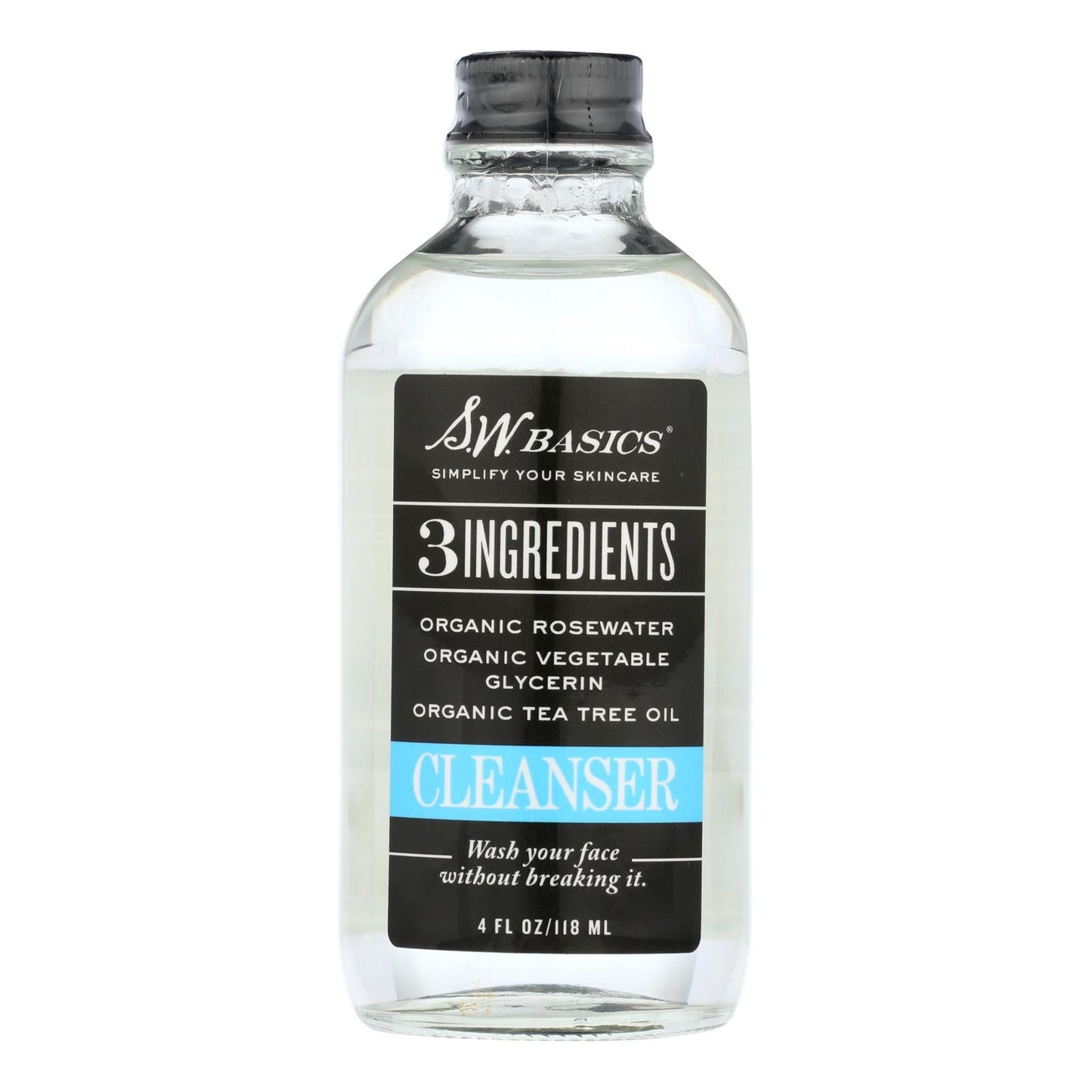 S.W. Basics 3-Ingredient Gentle Foaming Cleanser (4 Fl Oz.)