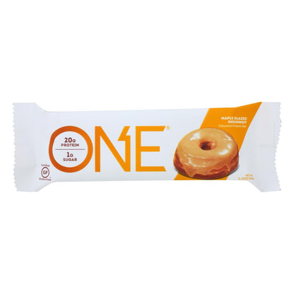 ONE Brand's Protein Bar: Maple Glazed Doughnut Delight (Pack of 12, 60g each)