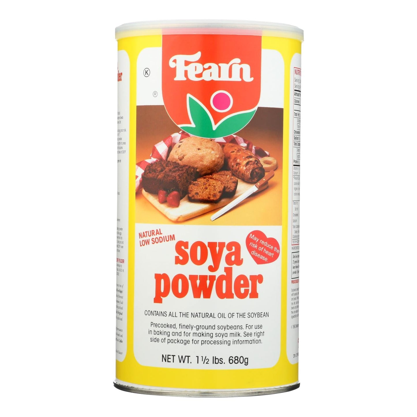 Fearns Natural Soya Powder - 1.5 Lb (12-Pack)